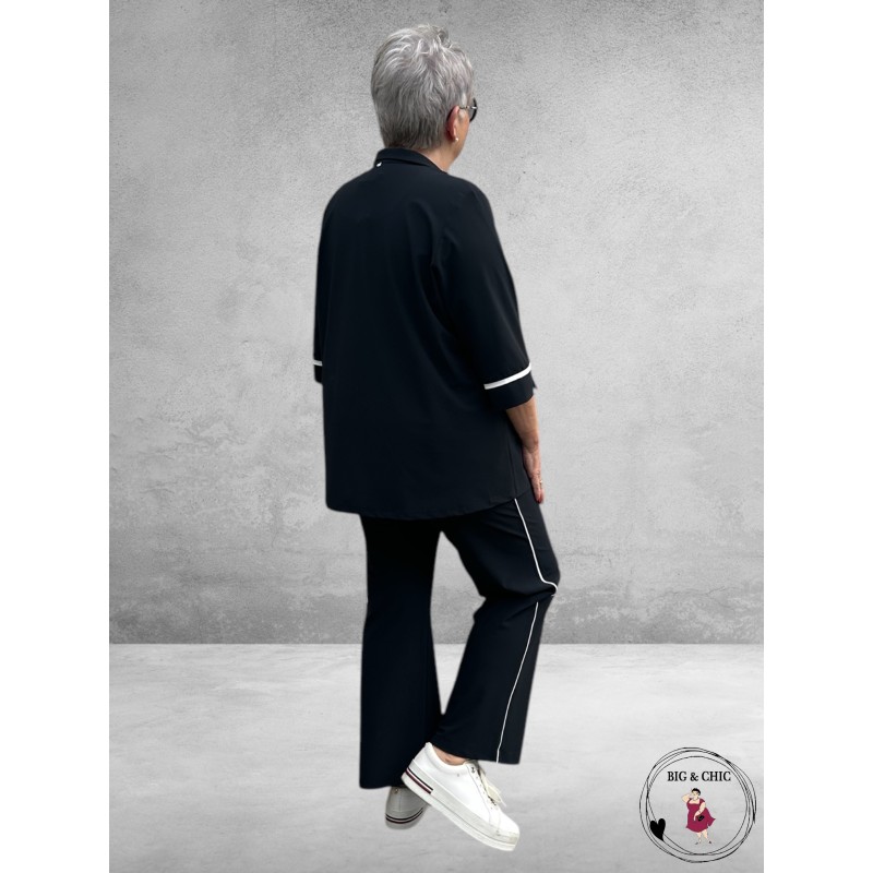 Only-M Poloshirt Sporty Travel Piquet