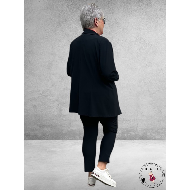 Only-M Sporty Travel Pique Broek 7/8 Navy