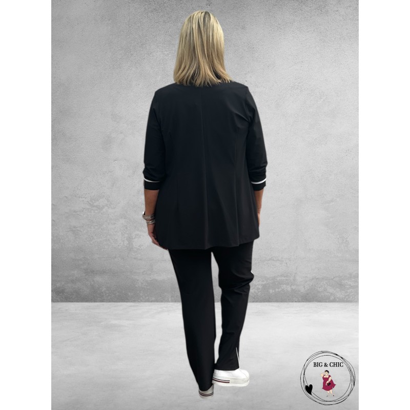 ONLY-M Blazer Sporty Travel Pique Zwart