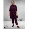 ONLY-M Pantalon Travel Flair Vino Rosso Strong
