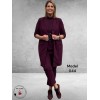 ONLY-M Pantalon Travel Flair Vino Rosso Strong