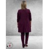 Only-M Travel Pantalon-Broek Vino Rosso Strong