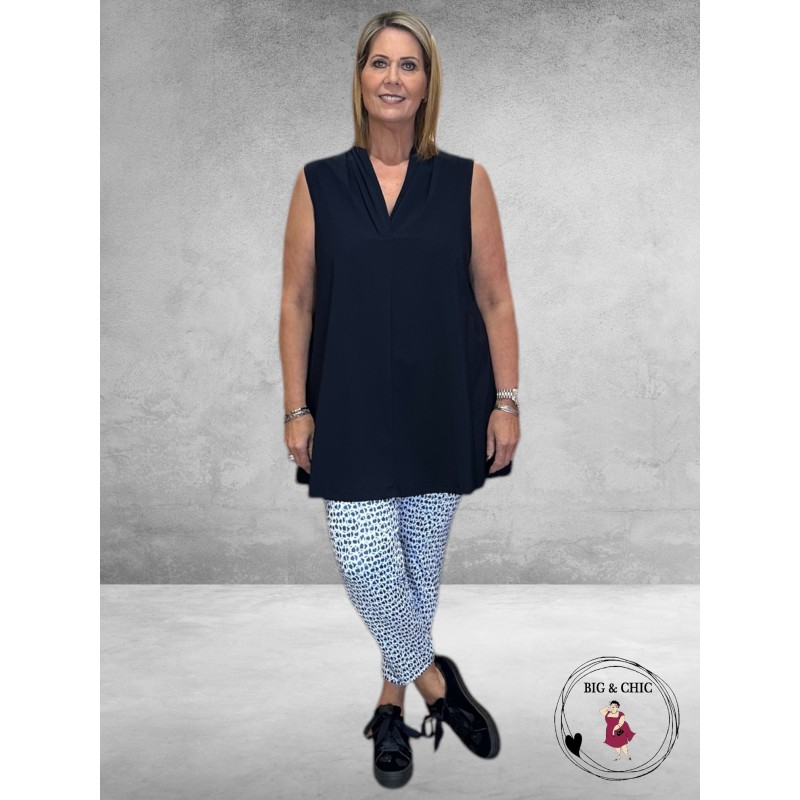 ONLY-M Top Travel  Shawlkraag Navy