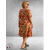 Ophilia Jurk Liana Lollipop Red