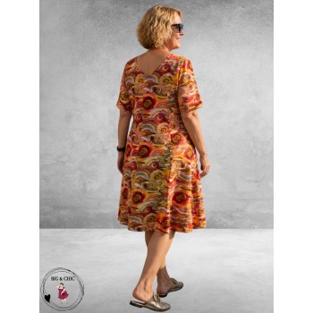 Ophilia Jurk Liana Lollipop Red