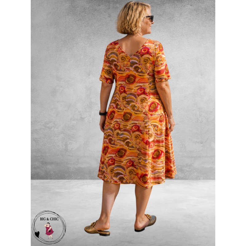 Ophilia Jurk Liana Lollipop Red