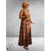 Ophilia Jurk Maxi Sheryl Animal Stripe