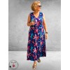 Ophilia Jurk Maxi Sheryl Vibrant Rose