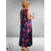 Ophilia Jurk Maxi Sheryl Vibrant Rose
