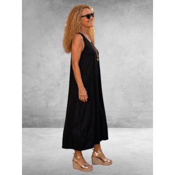 Ophilia Jurk Lang llse Black 
