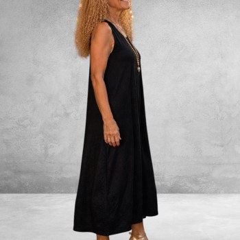 Ophilia Jurk Lang llse Black 