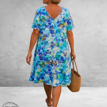 Ophilia Jurk Liana Sweet Flower