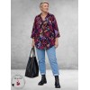 OPHILIA Blouse Cloe Bohemian Print
