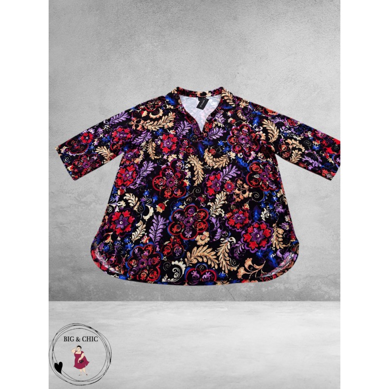 OPHILIA Blouse Cloe Bohemian Print