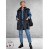 OPHILIA Bodywarmer Isabel Funfur Snake Grey