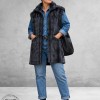 OPHILIA Bodywarmer Isabel Funfur Snake Grey
