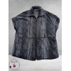 OPHILIA Bodywarmer Isabel Funfur Snake Grey