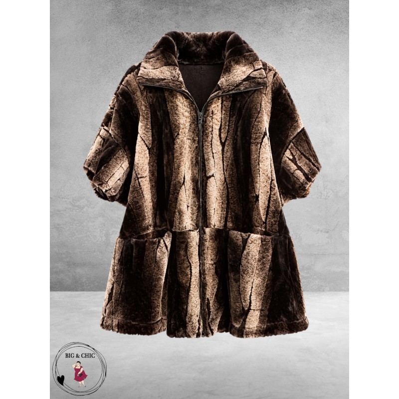 OPHILIA Bodywarmer Isabel Funfur Teddy Bruin