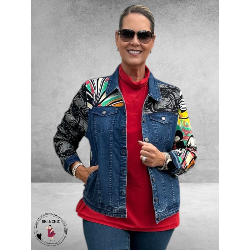 ORIENTIQUE Spijkerjas Jailhouse Rock