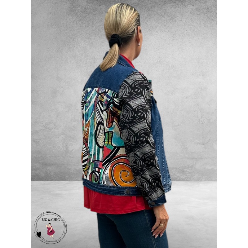 ORIENTIQUE Spijkerjas Jailhouse Rock