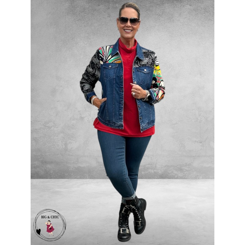 ORIENTIQUE Spijkerjas Jailhouse Rock