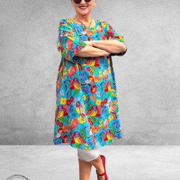 Orientique Jurk Contemporary Birds