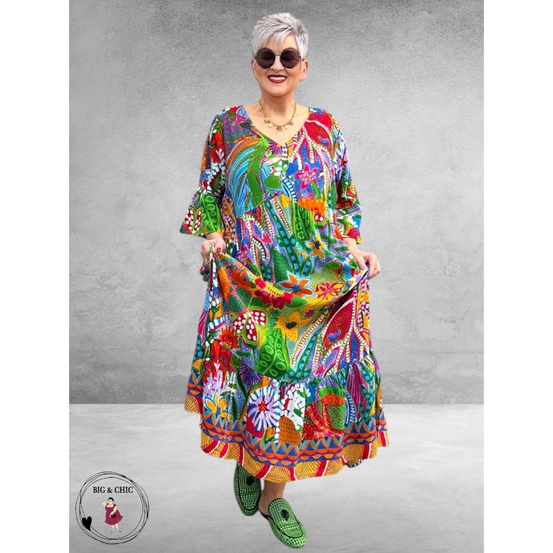 Orientique Maxi Jurk Ipanema