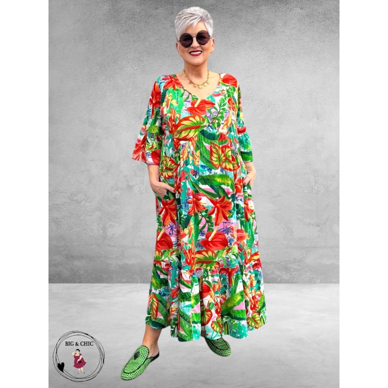 Orientique Maxi Jurk Equador