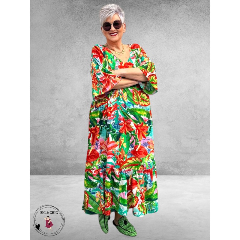 Orientique Maxi Jurk Equador