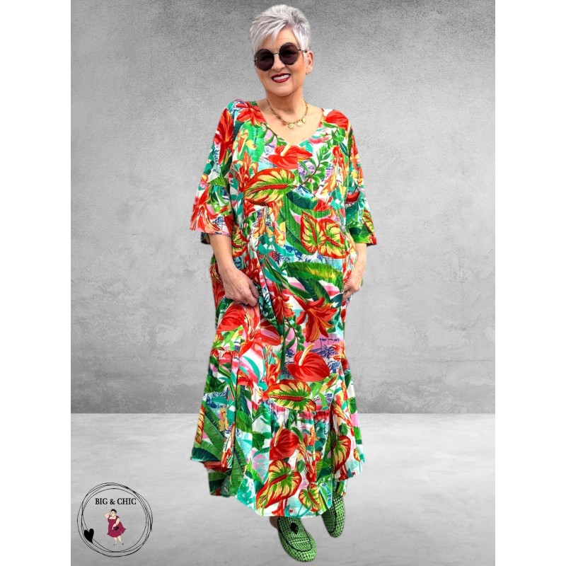 Orientique Maxi Jurk Equador