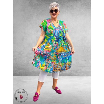 Orientique Jurk Easy Fit Okayama