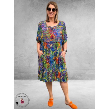 Orientique Jurk Zapallar Bib 