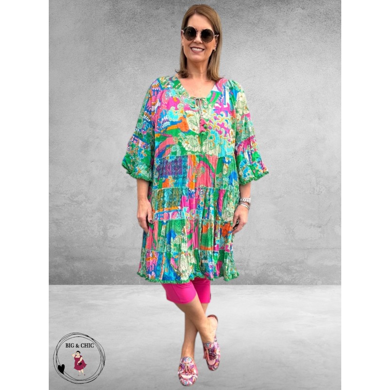 Orientique Tuniek-jurk Santa Cruz Layers