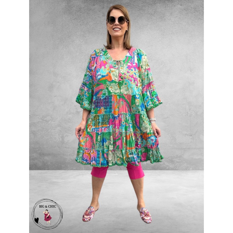 Orientique Tuniek-jurk Santa Cruz Layers