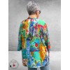 Orientique Blouse Orientale Digitale Print