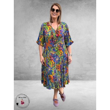 Orientique Jurk Godet Zapallar