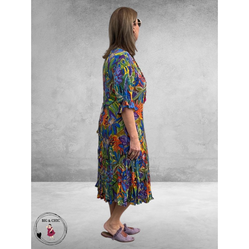 Orientique Jurk Godet Zapallar