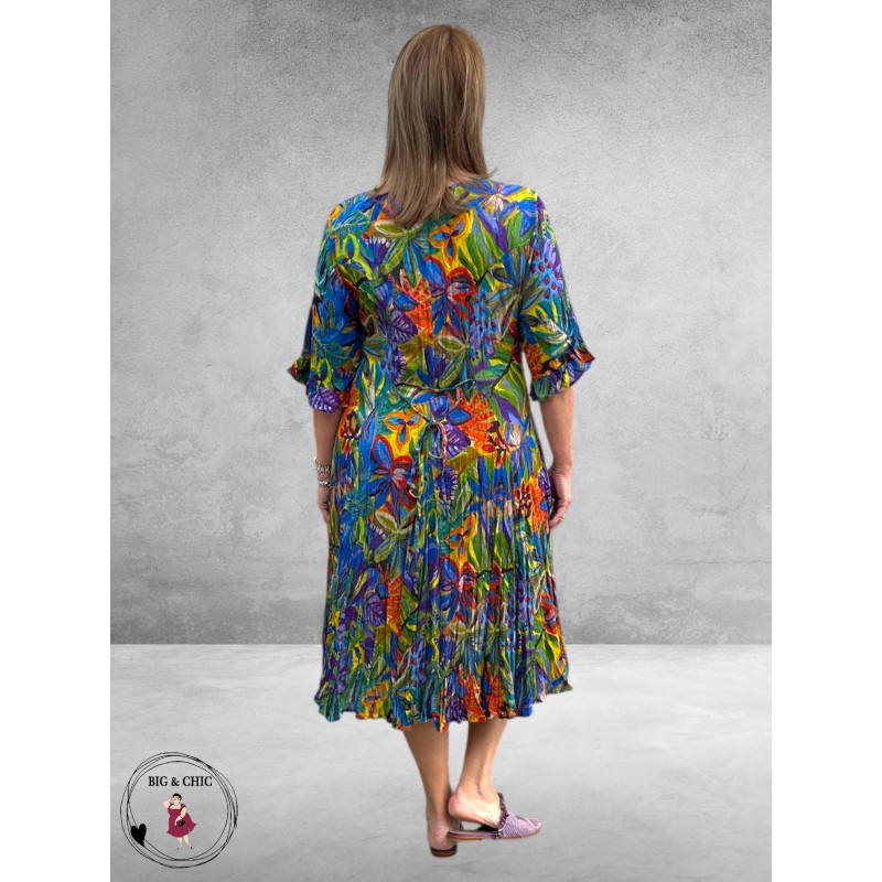 Orientique Jurk Godet Zapallar