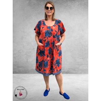 Orientique Jurk Arashi Dress Pockets