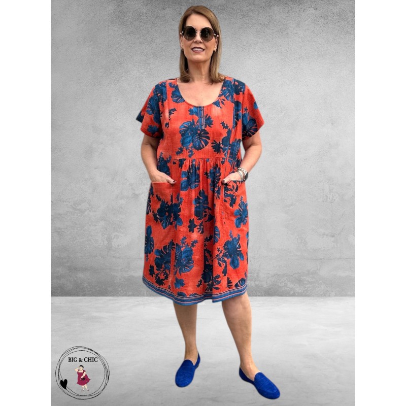 Orientique Jurk Arashi Dress Pockets