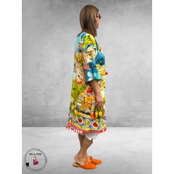 Orientique Jurk Amalfi Tassel
