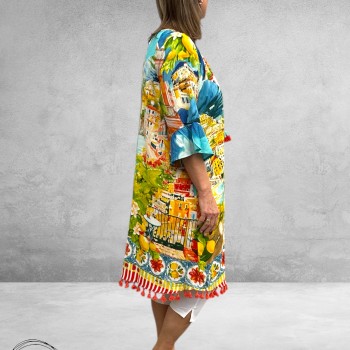 Orientique Jurk Amalfi Tassel