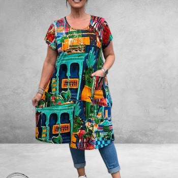 Orientique Dress Oasis