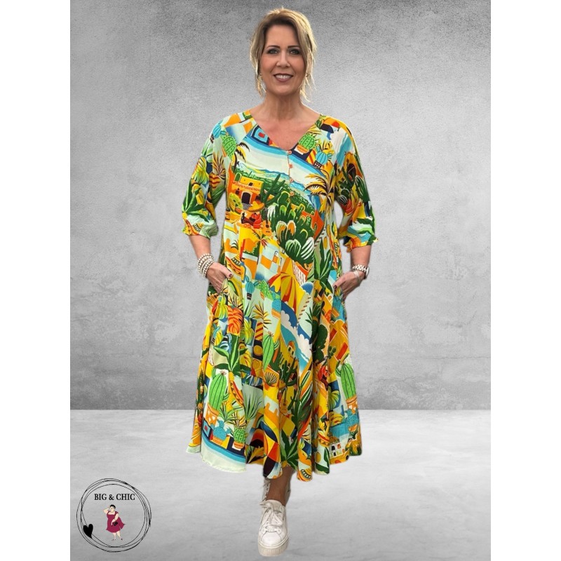 Orientique Jurk Lang Guatemala