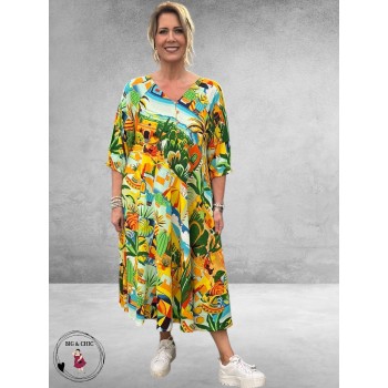 Orientique Jurk Lang Guatemala