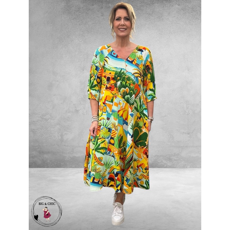 Orientique Jurk Lang Guatemala