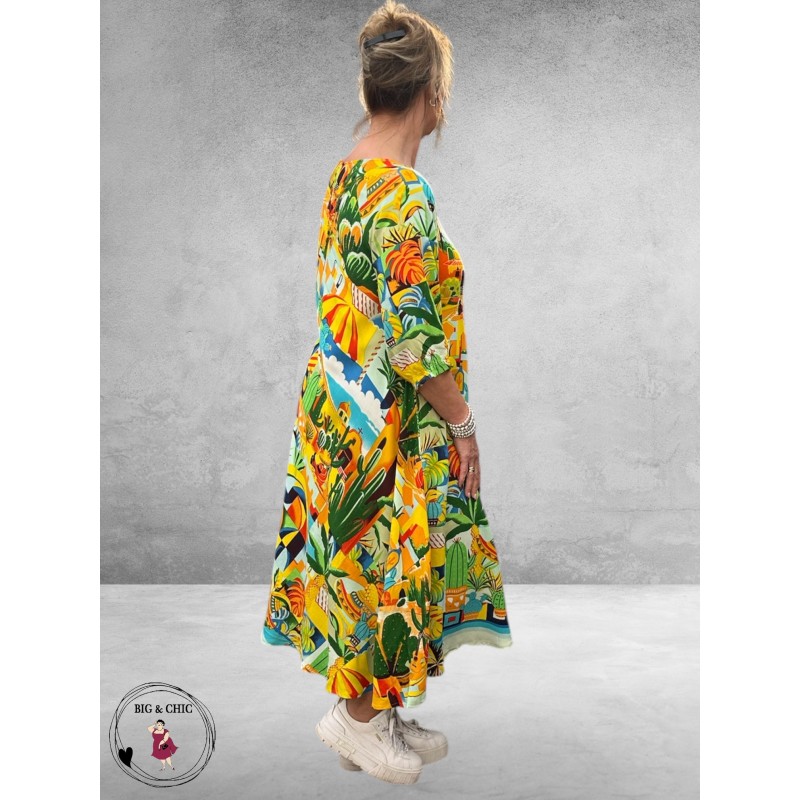 Orientique Jurk Lang Guatemala