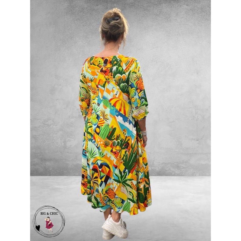 Orientique Jurk Lang Guatemala