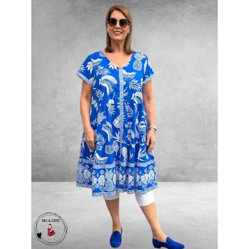 Orientique Jurk Comondoro Blue