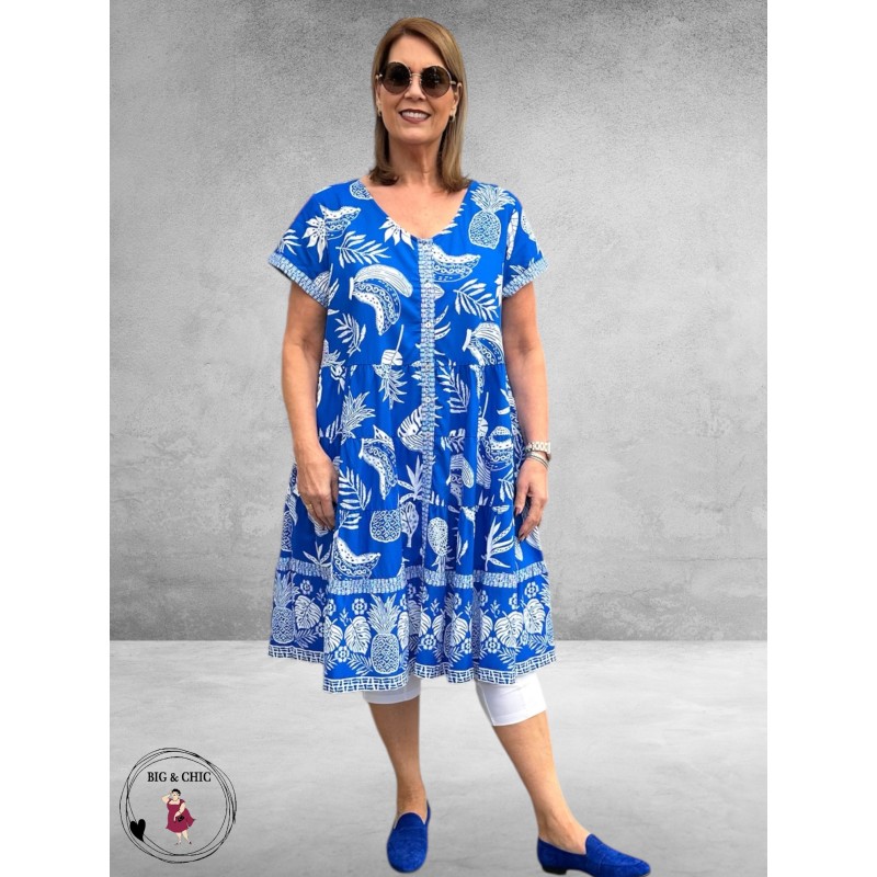 Orientique Jurk Comondoro Blue